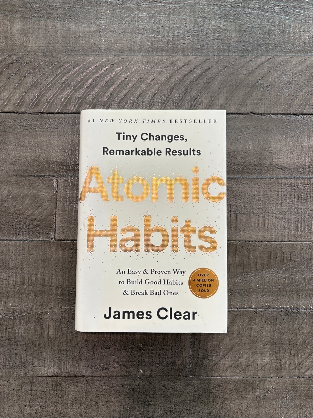 Atomic Habits by James Clear Hardcover Book